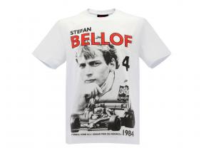 Stefan Bellof Camiseta Podium GP Mónaco 1984 blanco / rojo / negro