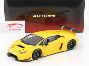 Lamborghini Huracan GT3 year 2015 yellow 1:18 AUTOart