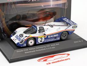 Porsche 956K #2 唱片圈 Nordschleife赛道 6.11,13 min 1000km Nürburgring 1983 Bellof, Bell 1:43 CMR