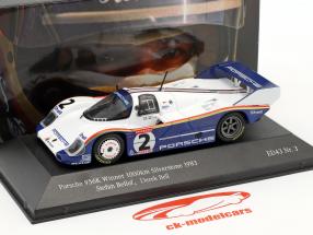 Porsche 956K #2 胜利者 1000km Silverstone 1983 Bellof, Bell 1:43 CMR