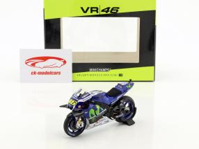 Valentino Rossi Yamaha YZR-M1 #46 vincitore MotoGP Catalunya 2016 1:18 Minichamps