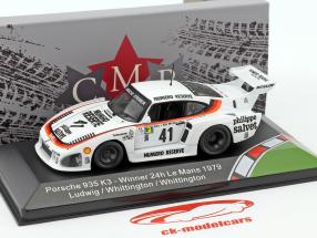 Porsche 935 K3 #41 vencedor 24h LeMans 1979 Ludwig, Whittington, Whittington 1:43 CMR