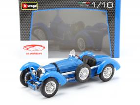 Bugatti Grado 59 Año 1934 azul 1:18 Bburago
