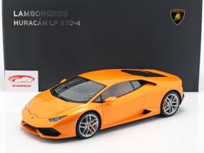 Lamborghini Huracan LP610-4 jaar 2014 borealis oranje 1:12 AUTOart