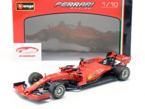 Sebastian Vettel Ferrari SF90 #5 fórmula 1 2019 1:18 Bburago