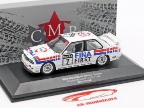 BMW M3 (E30) #7 Vencedor duplo Brno DTM 1992 Johnny Cecotto 1:43 CMR