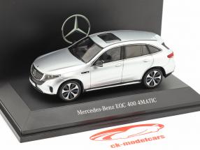 Mercedes-Benz EQC 4Matic (N293) ano de construção 2019 hightech prata 1:43 Spark