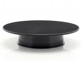 ターンテーブル 直径 ca. 25,5 cm 以下のために モデルカー で スケール 1:18 黒 AUTOart