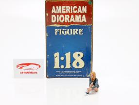 フィギュア B Seated Couple III 1:18 American Diorama