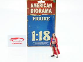 Partygängerin Figur #8 1:18 American Diorama