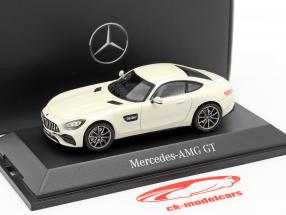 Mercedes-Benz AMG GT Coupe (C190) designo diamant hvid bright 1:43 Norev