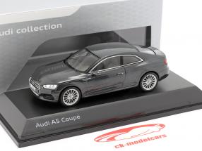 Audi A5 Coupe manhattan grau 1:43 Spark
