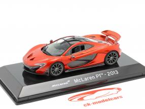 McLaren P1 Año de construcción 2013 rojo cobre metálico 1:43 Altaya