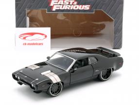 Dom's Plymouth GTX Fast and Furious 8 2017 sort 1:24 Jada Toys