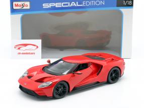 Ford GT an 2017 rouge 1:18 Maisto