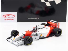 Michael Andretti McLaren MP4/8 #7 6º europeu GP Fórmula 1 1993 1:18 Minichamps