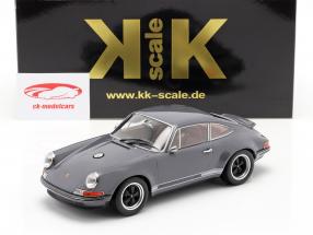 Singer Coupe Porsche 911 Modification gris foncé 1:18 KK-Scale