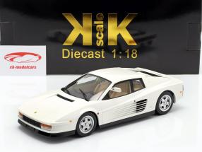 Ferrari Testarossa Monospecchio Amerikaanse versie Bouwjaar 1984 Wit 1:18 KK-Scale