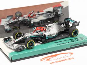 L. Hamilton Mercedes-AMG F1 W10 #44 Monaco GP F1 Champion du monde 2019 1:43 Minichamps
