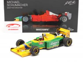 M. Schumacher Benetton B193B #5 勝者 ポルトガル GP 式 1 1993 1:18 Minichamps