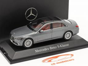 Mercedes Benz S-klasse (V223) Byggeår 2020 selenitgrå 1:43