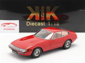 Ferrari 365 GTB/4 Daytona cupê Series 1 1969 vermelho 1:18 KK-Scale