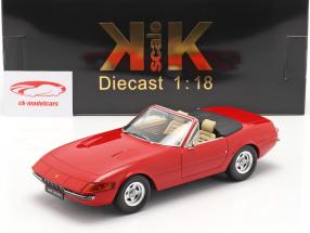 Ferrari 365 GTB/4 Daytona Conversível Series 2 1971 vermelho 1:18 KK-Scale