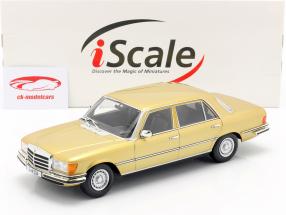 Mercedes-Benz S-класс 450 SEL 6.9 (W116) 1975-1980 золото 1:18 iScale