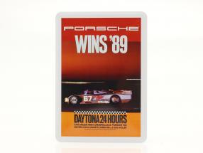 Porsche Metal postkort: 24h Daytona 1989
