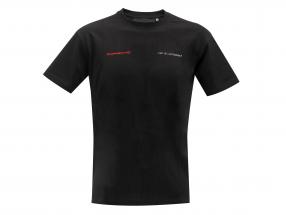 Porsche T恤 L'ART DE L'AUTOMOBILE 黑色的