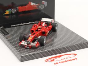 Michael Schumacher Ferrari F2005 #1 Bahréin GP fórmula 1 2005 1:43 Ixo