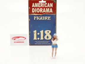 Coche Encontrarse serie 2 figura #3 1:18 American Diorama