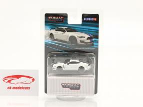 Ford Mustang Shelby GT350R blanche / bleu 1:64 Tarmac Works