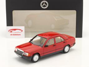 Mercedes-Benz 190E (W201) Año de construcción 1982-1988 señal roja 1:18 Norev