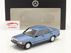 Mercedes-Benz 190E (W201) 建设年份 1982-1988 钻石蓝 1:18 Norev
