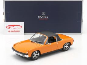 VW-Porsche 914/6 bouwjaar 1973 Oranje 1:18 Norev