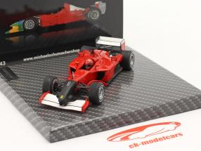 Michael Schumacher Ferrari F2001 #1 Italiaans GP formule 1 Wereldkampioen 2001 1:43 Ixo