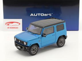 Suzuki Jimny (JB64) RHD year 2018 blue metallic / black 1:18 AUTOart