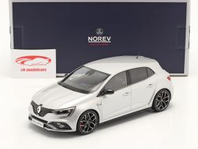 Renault Megane R.S. Année de construction 2017 argent métallique 1:18 Norev