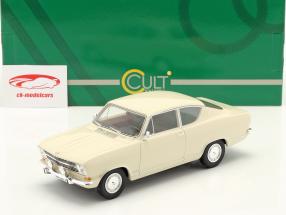 Opel Kadett B Kiemen-Coupe Año de construcción 1966 blanco 1:18 Cult Scale