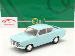 Opel Kadett B Kiemen-Coupe Année de construction 1966 lumière bleu 1:18 Cult Scale