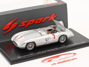 J. M. Fangio Mercedes-Benz 300 SLR #1 Gagnant Kristianstad GP 1955 1:43 Spark