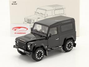Land Rover Defender 90 Works V8  year 2018 black 1:18 LCD Models