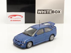 Ford Escort RS Cosworth bleu métallique 1:24 WhiteBox