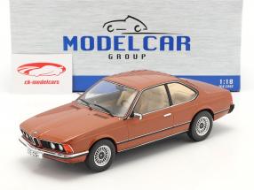 BMW 6-serie (E24) Byggeår 1976 Brun metallisk 1:18 Model Car Group