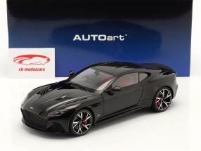 Aston Martin DBS Superleggera Année de construction 2019 noir 1:18 AUTOart