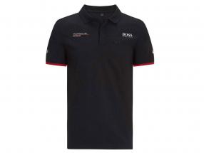 Porsche Motorsport Collection team polo shirt, black