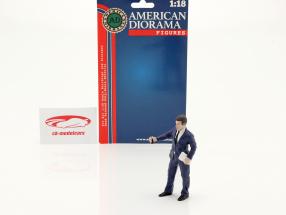 The Dealership Salesman figure #1 1:18 American Diorama