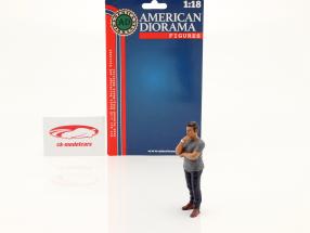 The Dealership cliente figura #3 1:18 American Diorama