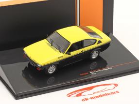 Opel Kadett C Coupe GT/E Byggeår 1976 gul / sort 1:43 Ixo
